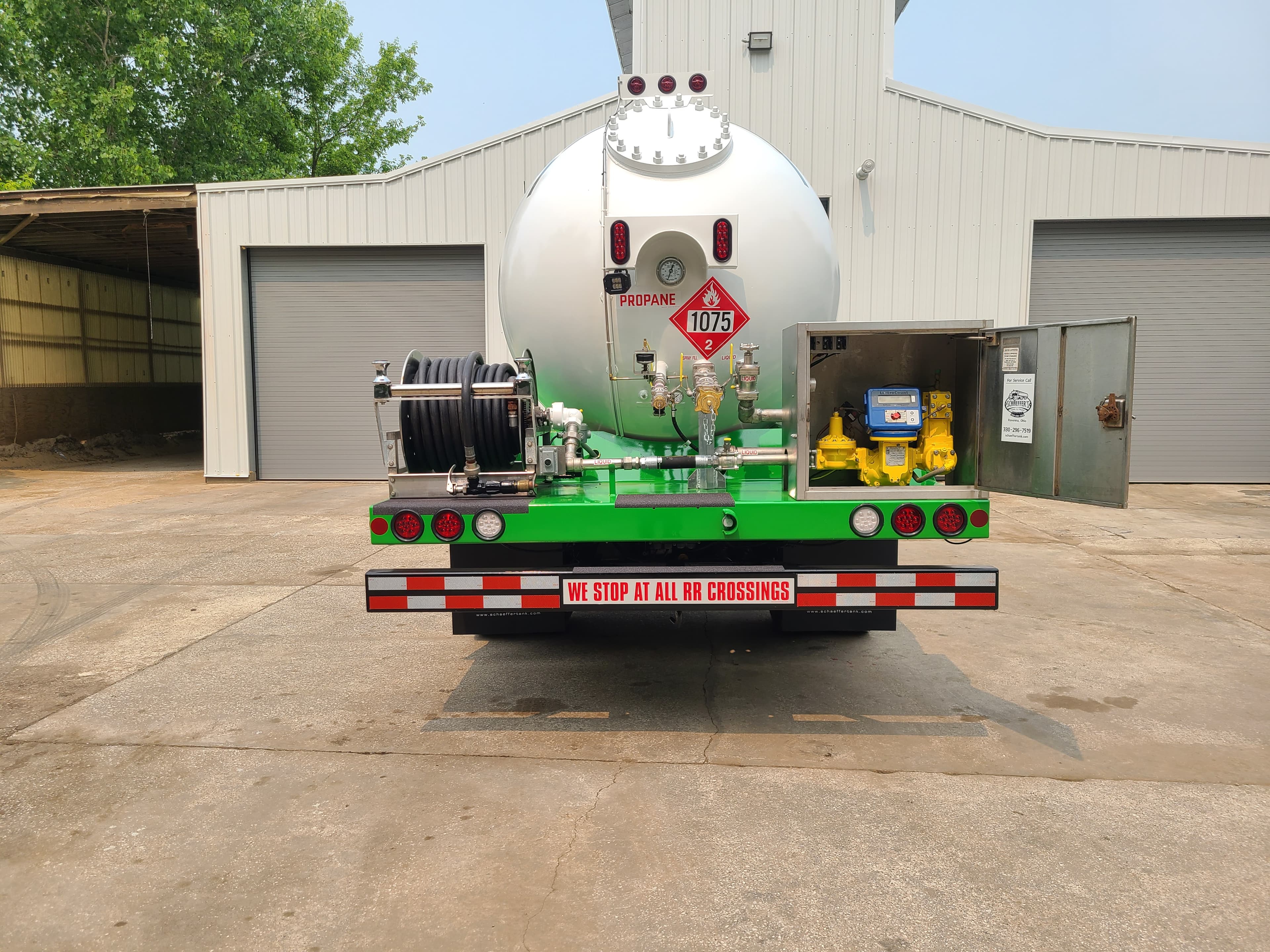 Acorn LPG tank service and maintenance work