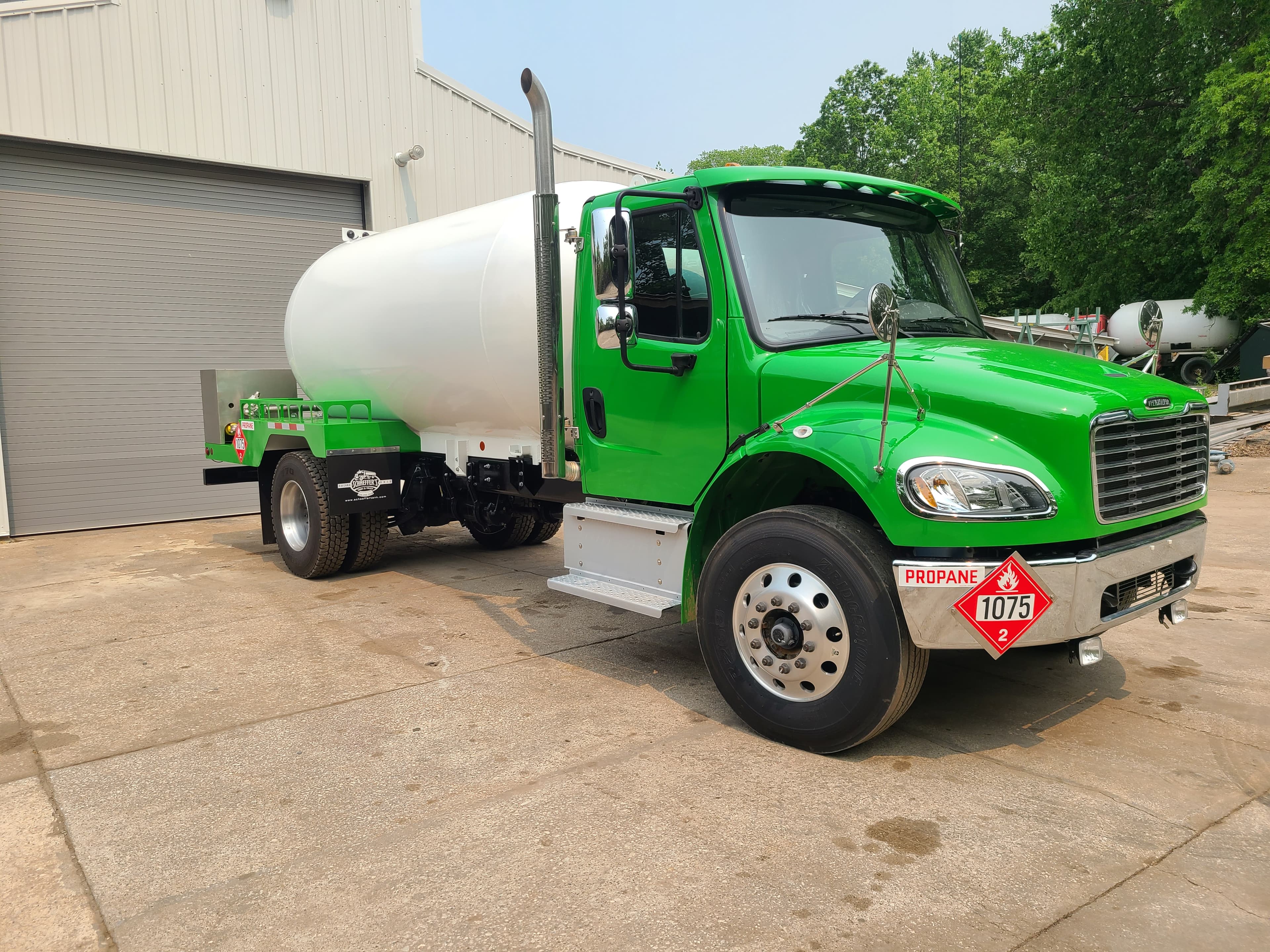 Completed LPG tank restoration project