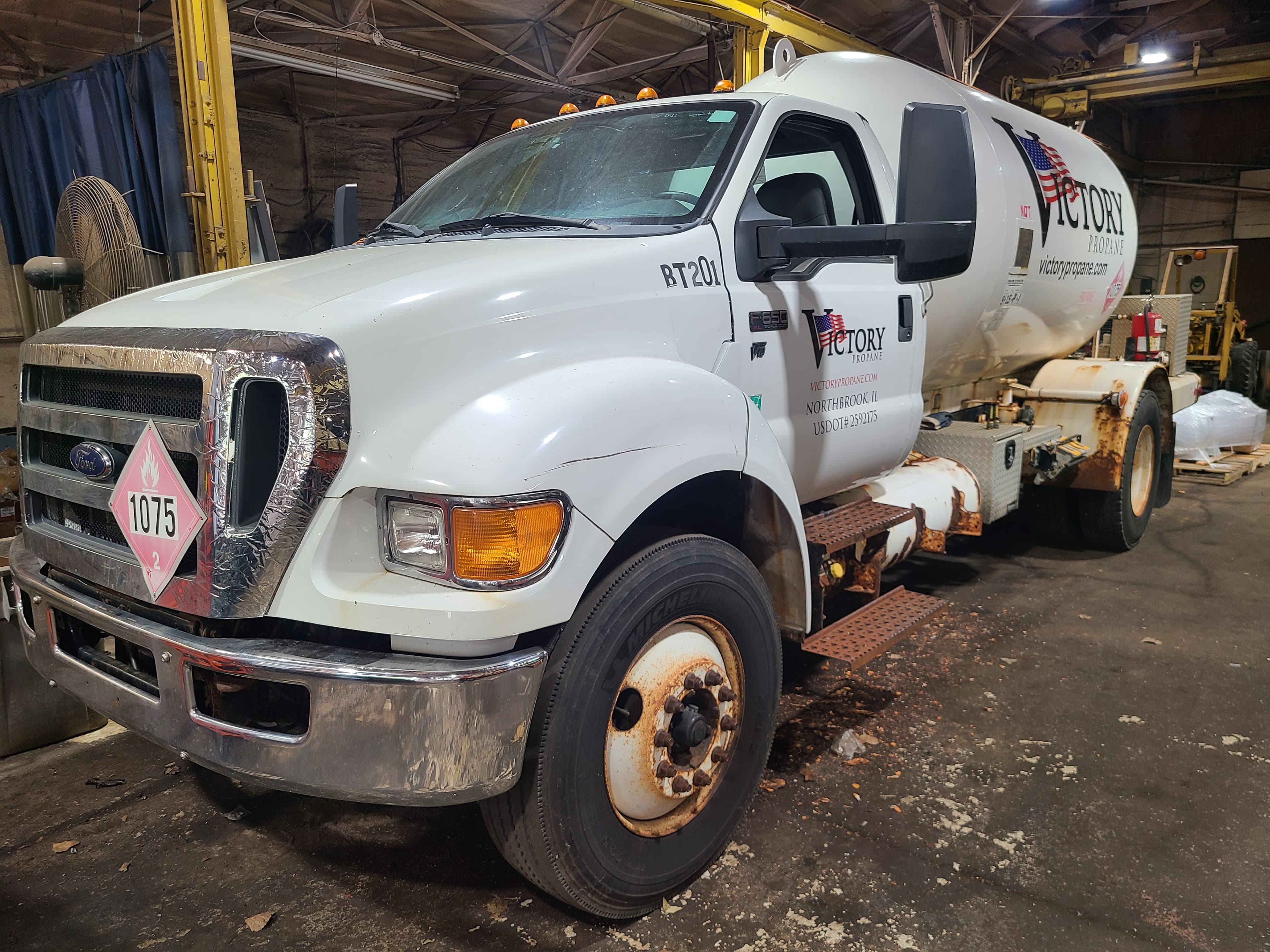 Arc Gas tank trailer repair and maintenance