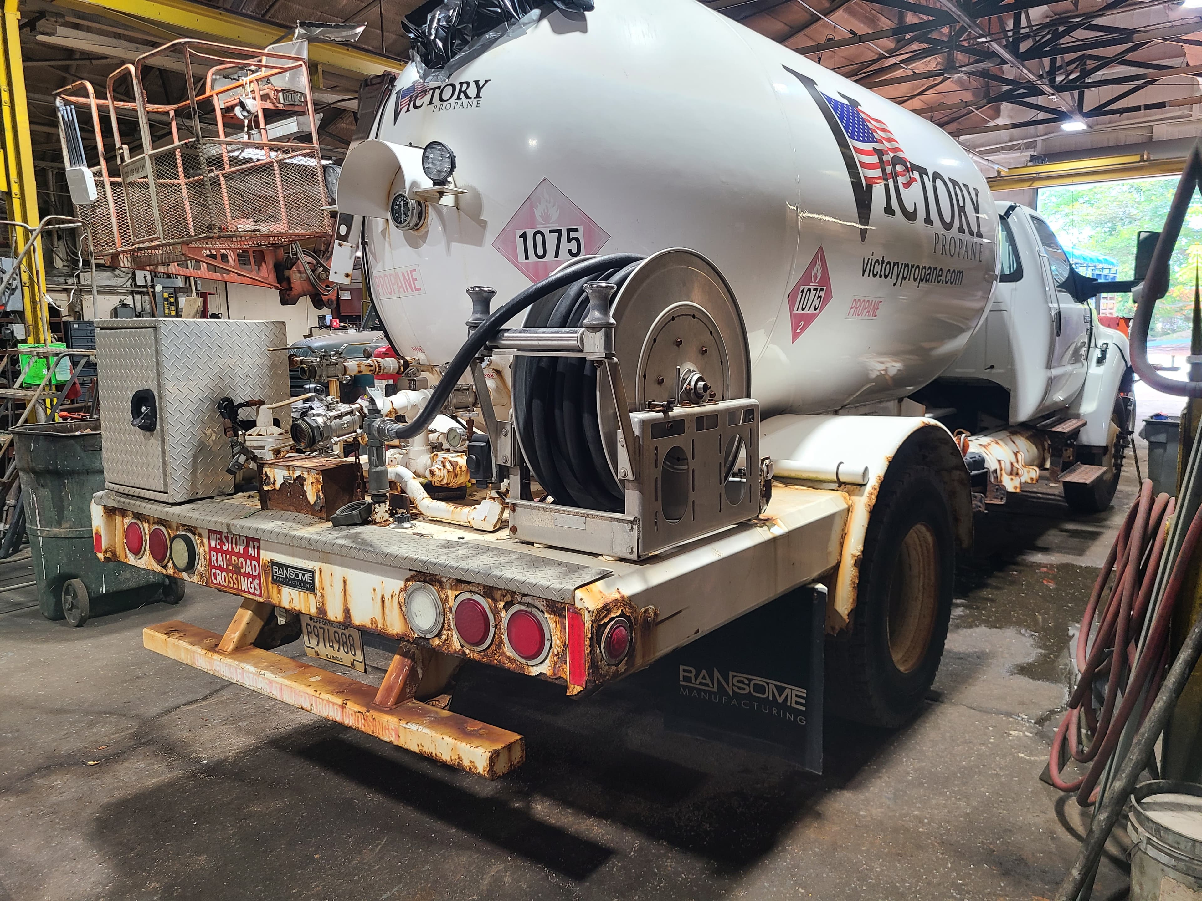 Detailed tank inspection and repair process