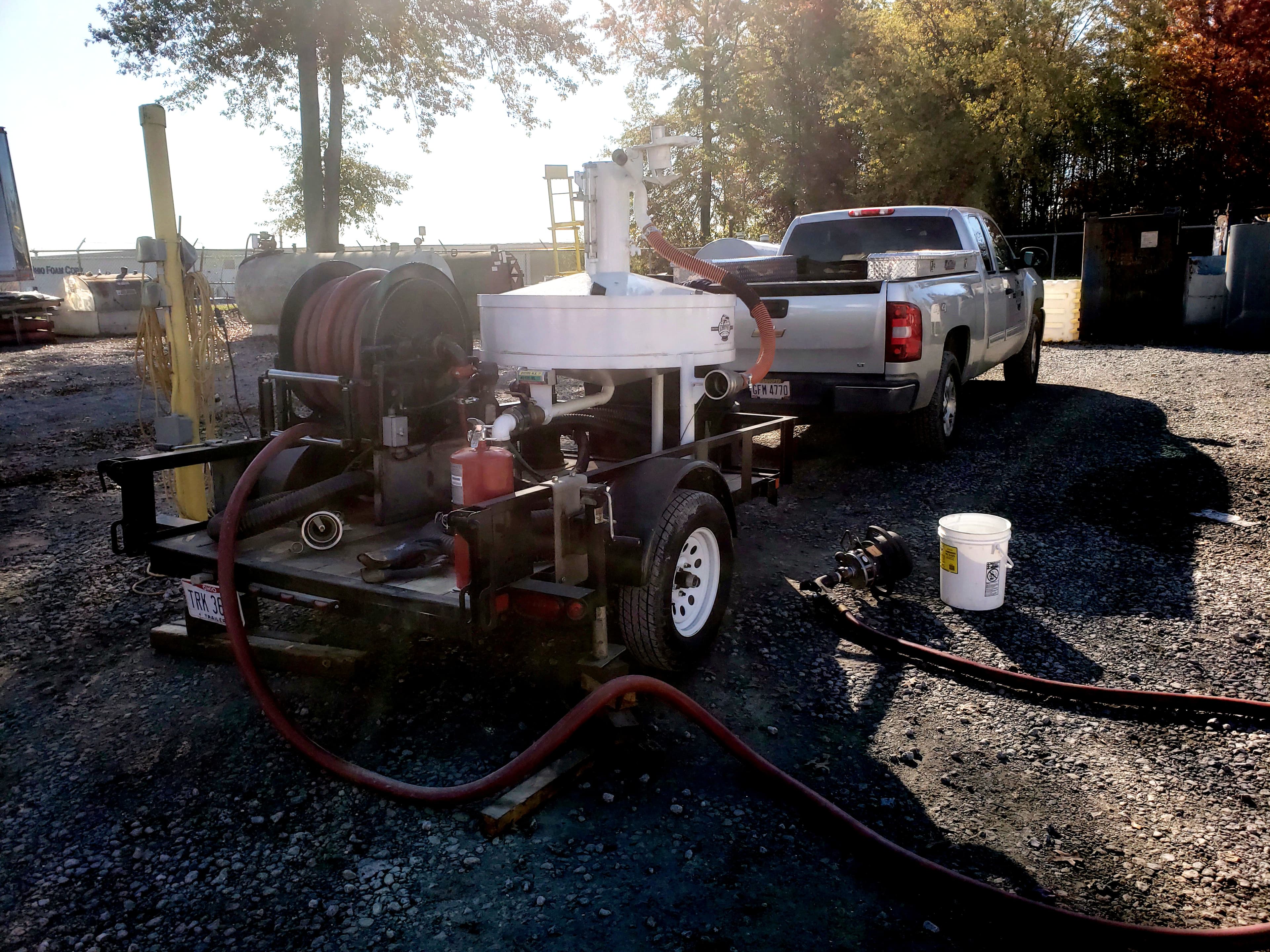 Mobile meter calibration services on-site