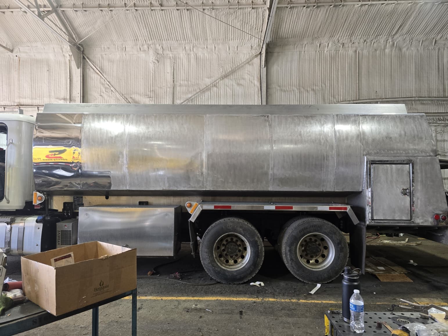 Centerra Rollover After Repairs- Sanding/Polishing Stage
